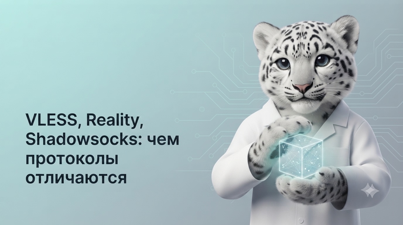 VLESS, Reality, Shadowsocks: чем протоколы отличаются
