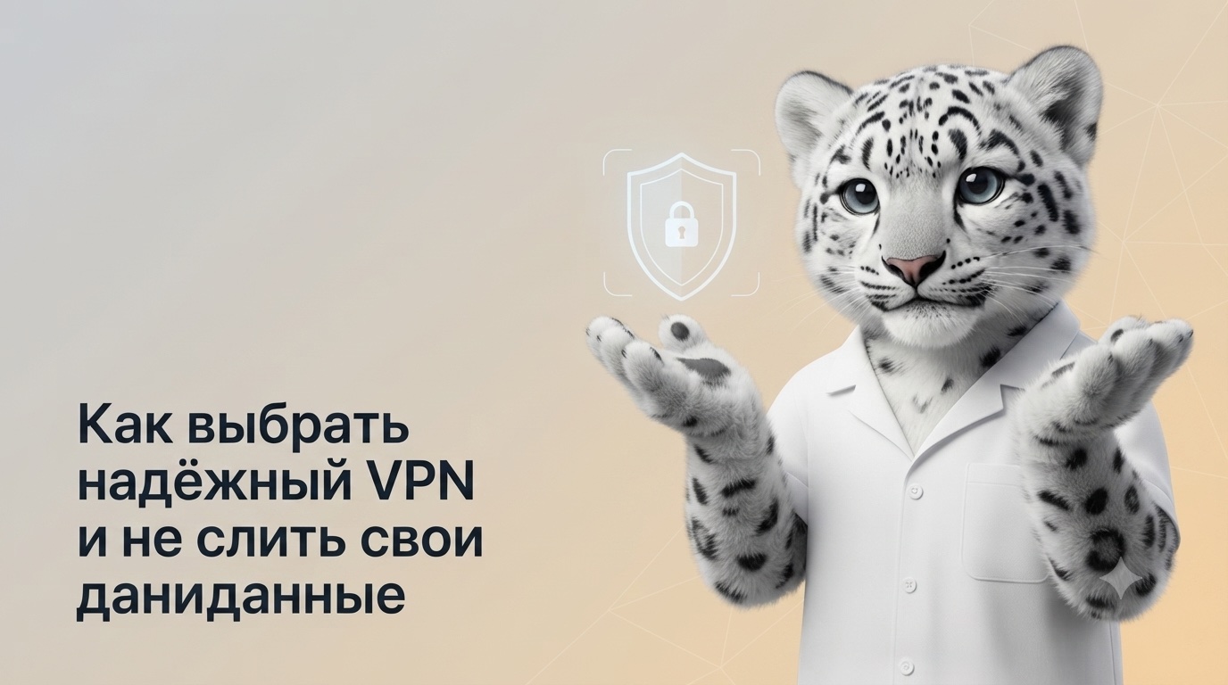 Как выбрать надёжный VPN и не слить свои данные