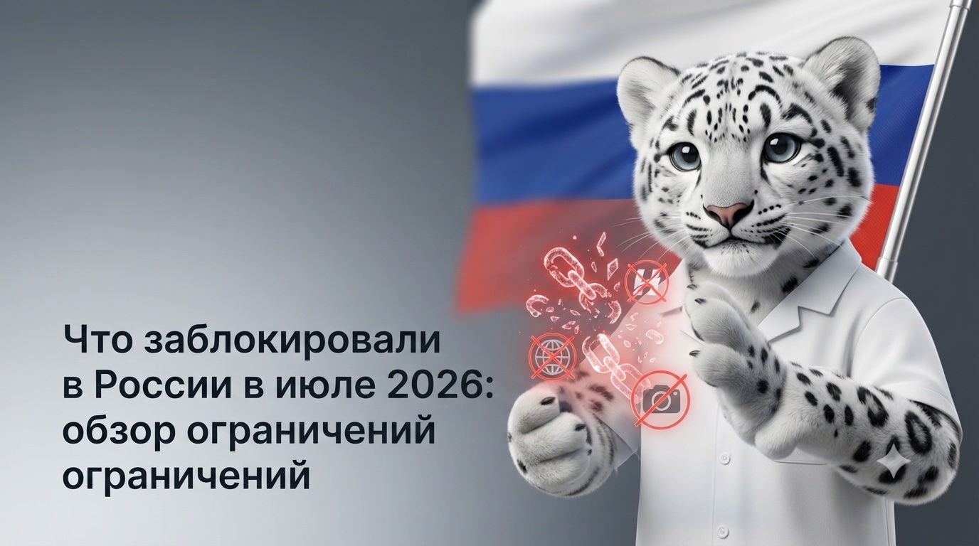 Что заблокировали в России в июле 2026: обзор ограничений