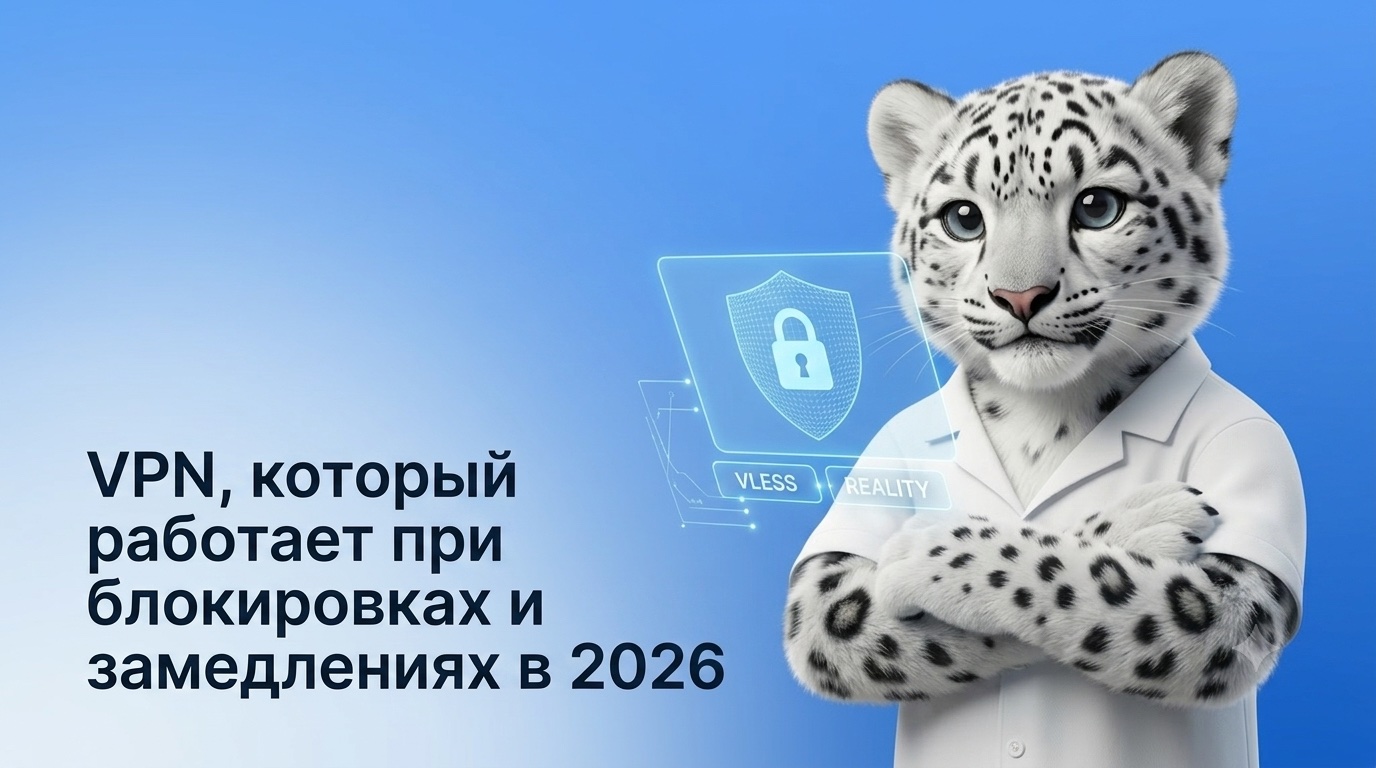 VPN, который работает при блокировках и замедлениях в 2026