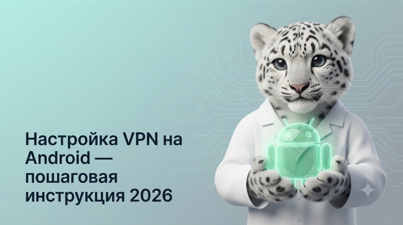 Настройка VPN на Android — пошаговая инструкция 2026
